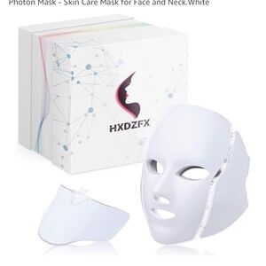 Máscara de terapia de luz facial LED